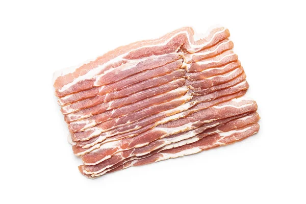 Strisce di pancetta affumicata . — Foto Stock