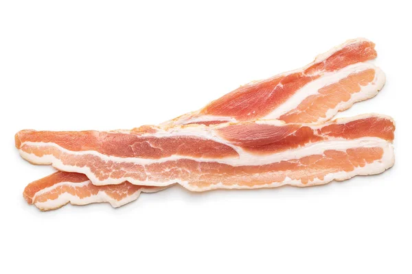Smoked bacon strips. — Stock Photo, Image