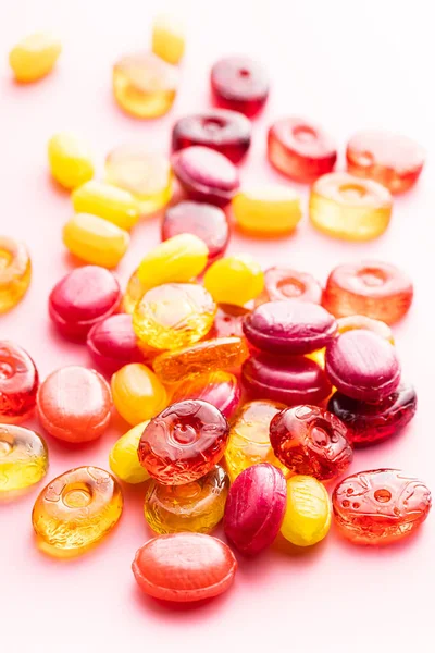 Édes színes cukorkák. — Stock Fotó