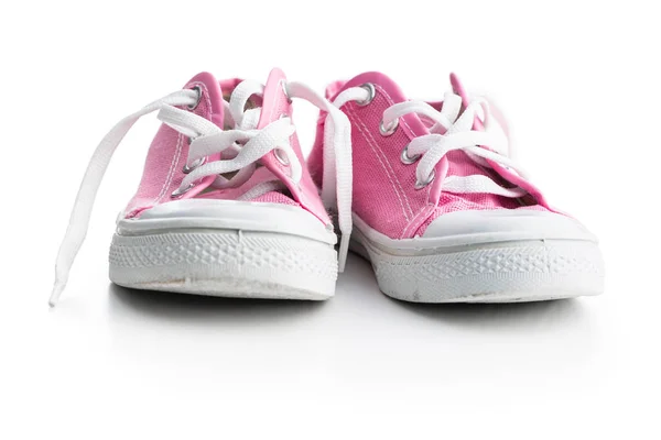 Retro sneakers. Tennis shoes. Stock Image
