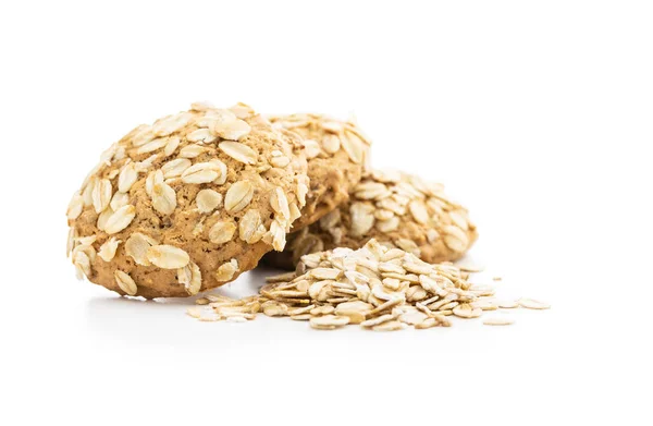 Biscotti di farina d'avena di cereali . — Foto Stock