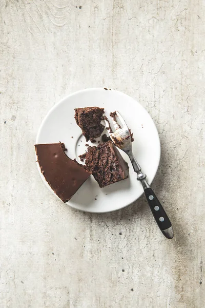 Ciasto czekoladowe ciasteczka. — Zdjęcie stockowe