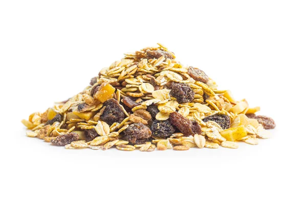 Gezonde ontbijtgranen. Gemengde muesli. — Stockfoto