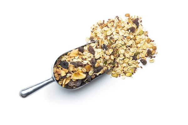 Healthy cereal breakfast. Mixed muesli. — Stock Photo, Image