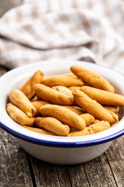 Mini Bread Sticks Bowl — Stock Photo, Image