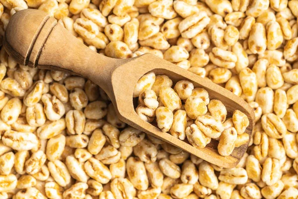 Напыщенная Пшеница Покрытая Медом Вид Сверху — стоковое фото