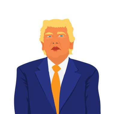 20 Ekim 2016: Vektör karikatür karikatür portre koz