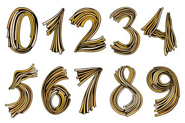 Numaraları elle çizilmiş ayarla