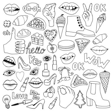 çizgi film yama rozetleri