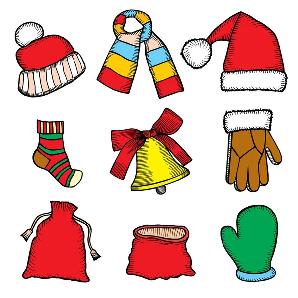 Renkli yama rozetleri farklı Merry Christmas