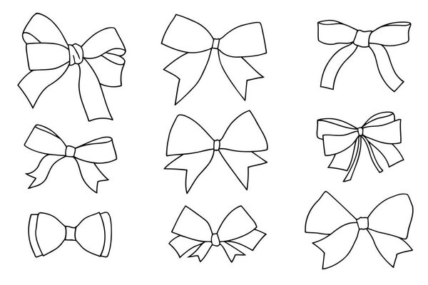 Set of bows