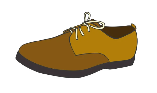 Scarpe classiche da uomo — Vettoriale Stock