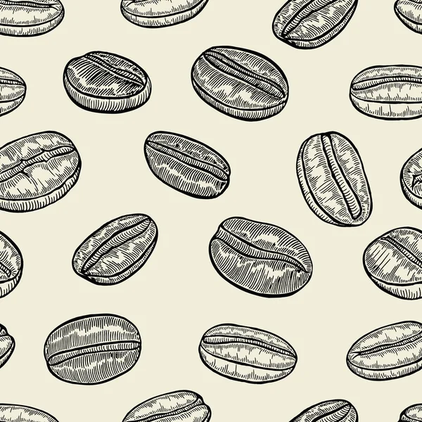 Coffee Vector seamless pattern — Stock Vector