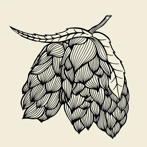 Öl hop illustration — Stock vektor