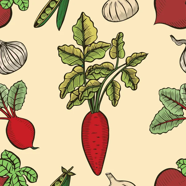 Ensemble de légumes Croquis — Image vectorielle