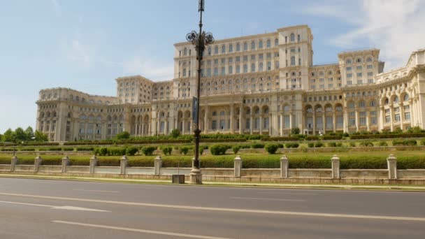 Παλάτι του Κοινοβουλίου κτίριο — Αρχείο Βίντεο