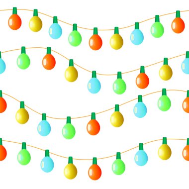 Noel ışıkları arka planı.