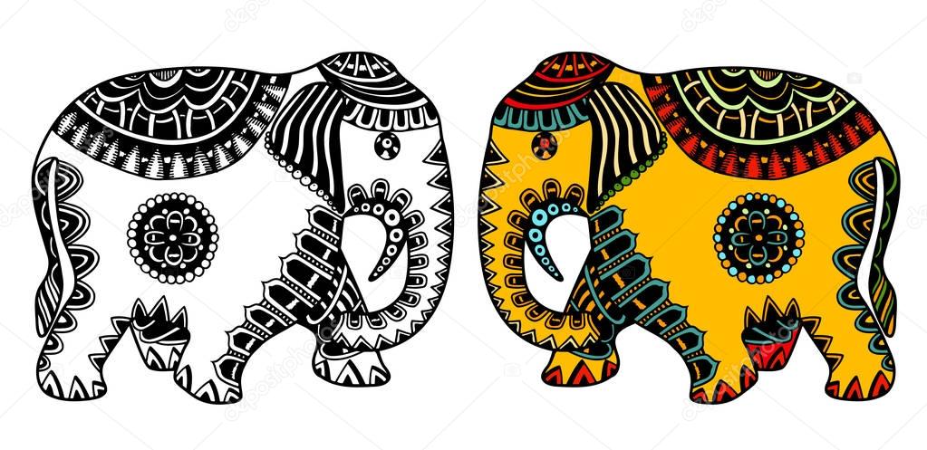 decorated Indian Elephant