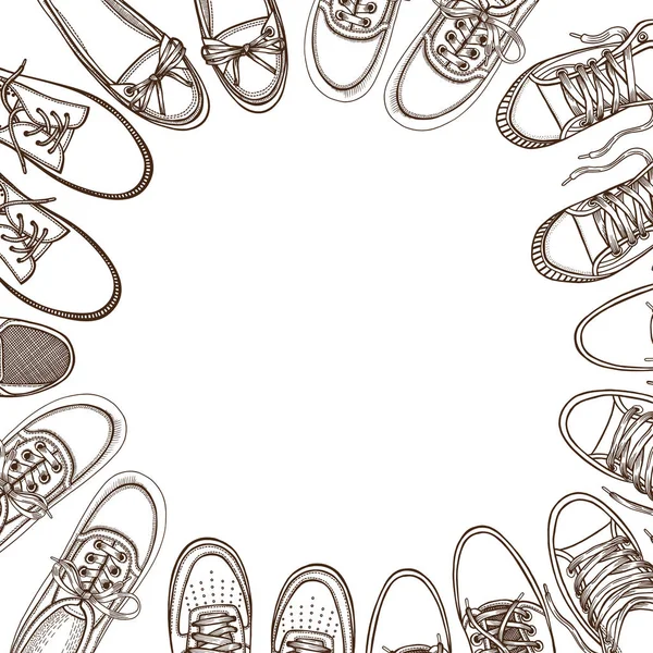 Vectorillustratie sport sneakers — Stockvector