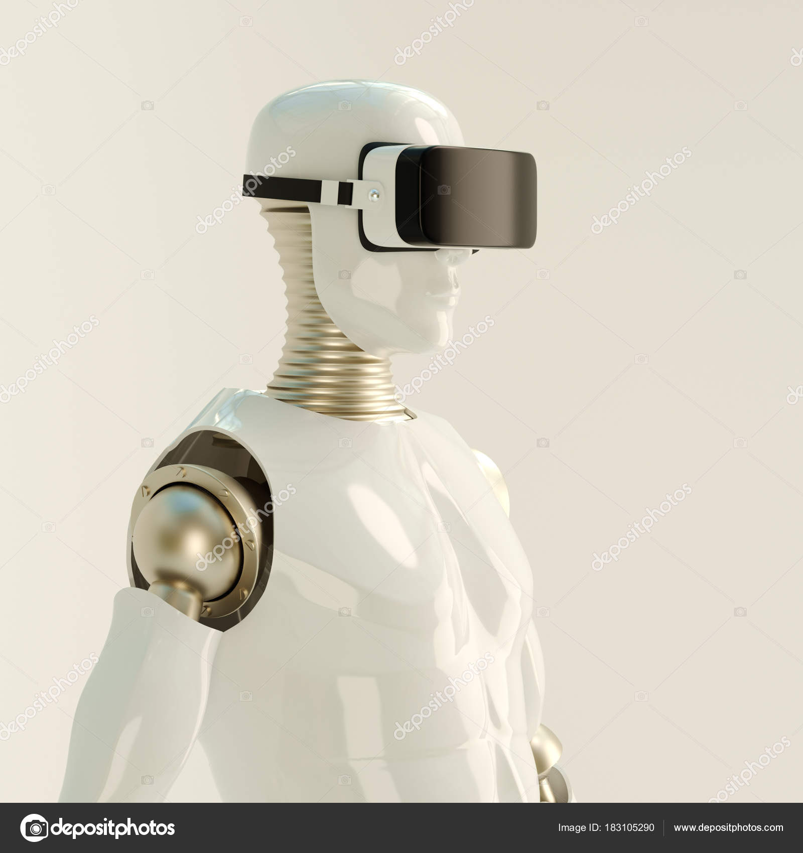virtual reality robot