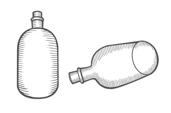Potion bottle illustration — Stock Vector