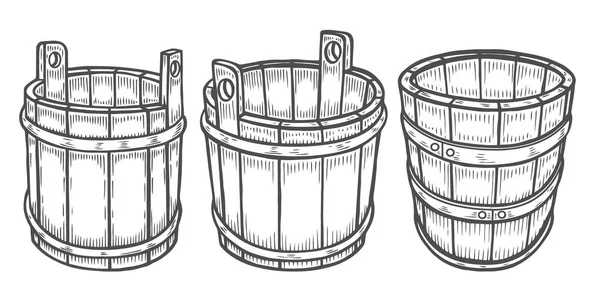 Barrica aislada de vino o cerveza — Archivo Imágenes Vectoriales