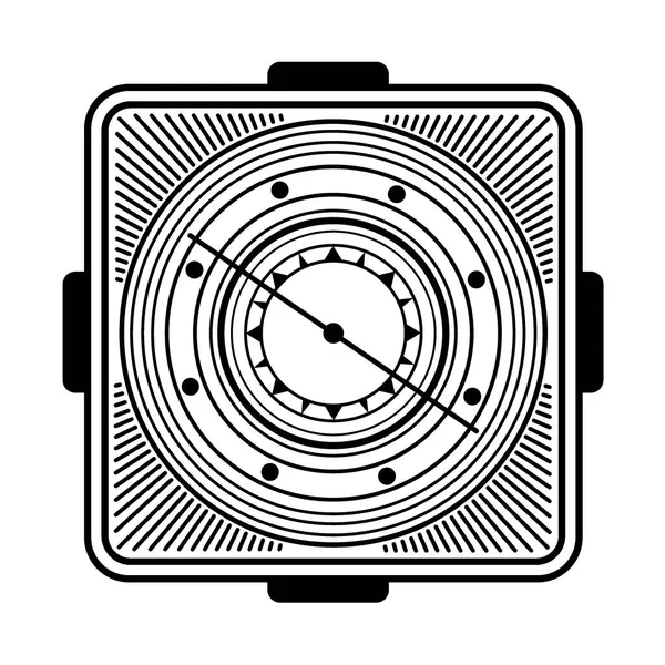 Starego rocznika kompas — Wektor stockowy