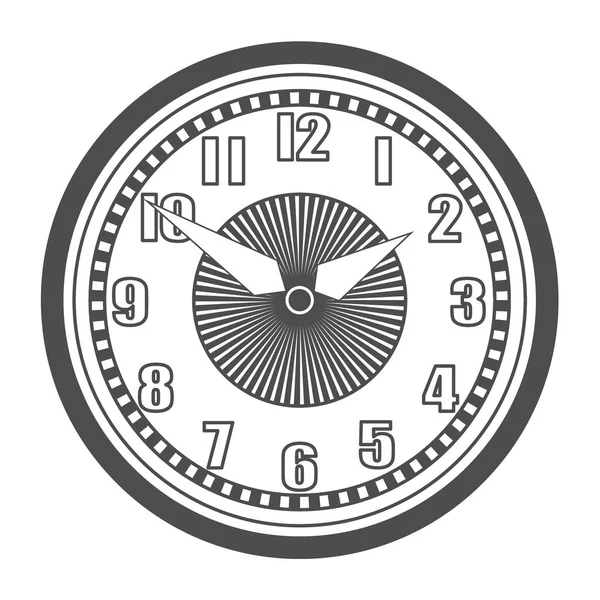 Klassiek design mechanische horloge — Stockvector