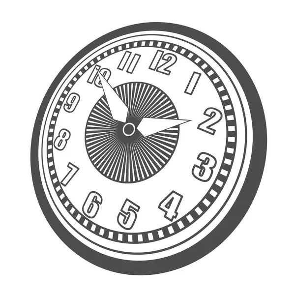 Klassiek design mechanische horloge — Stockvector