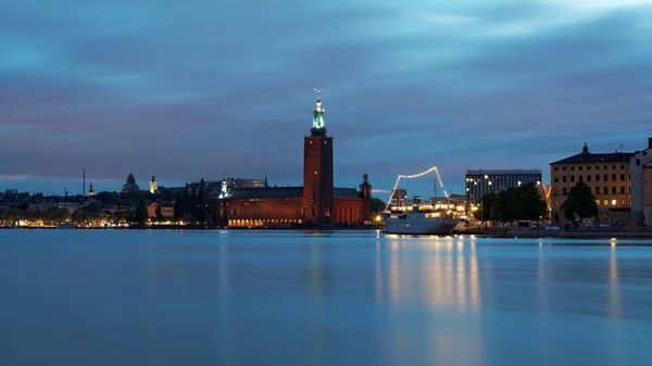 "White night" in Stockholm. — Stock Photo, Image