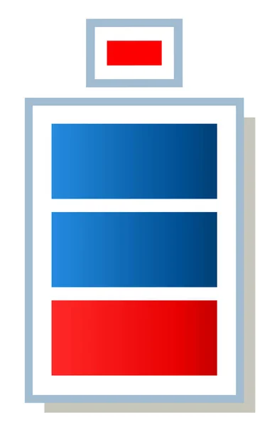 Ikony symbol baterii, — Zdjęcie stockowe
