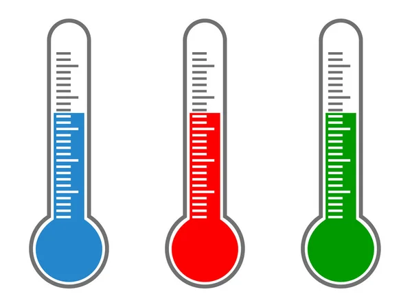 Thermometer vector icon — Stock Vector