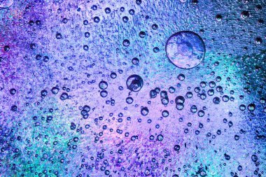 Pembe ve mavi renklerle donmuş buz arka plan