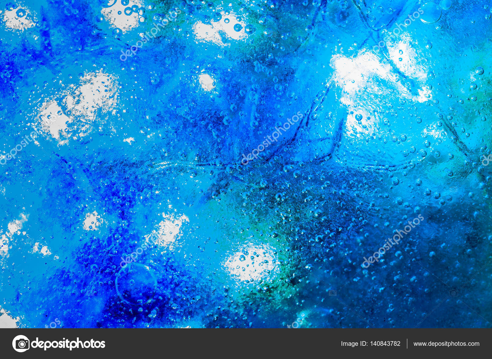 Frozen Ice Background With Blue Colour Below Stock Photo Mreco99