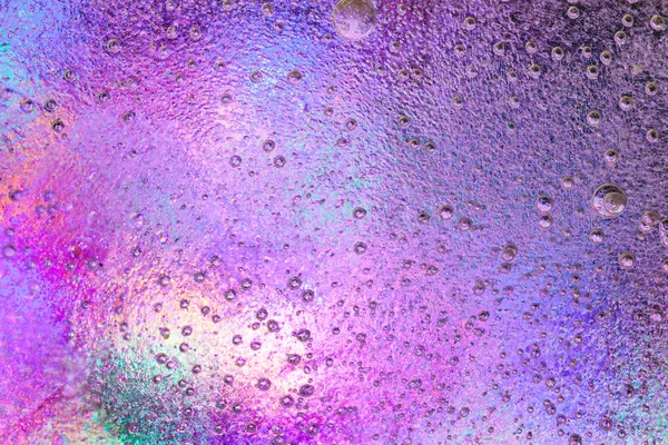 Ροζ φόντο κατεψυγμένο πάγος με όμορφα χρώματα — Φωτογραφία Αρχείου