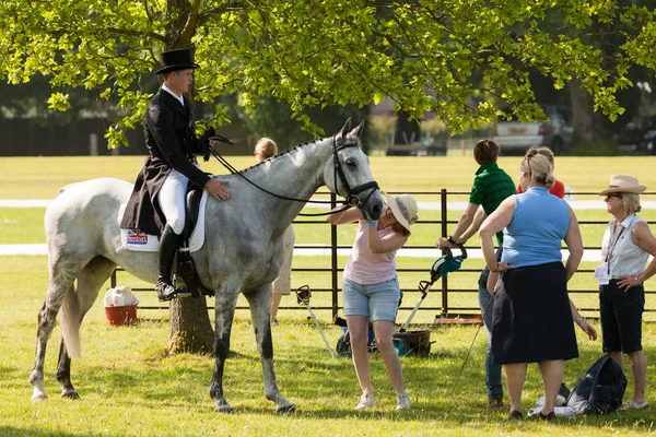 Houghton internationale paard proeven mei 2017 — Stockfoto