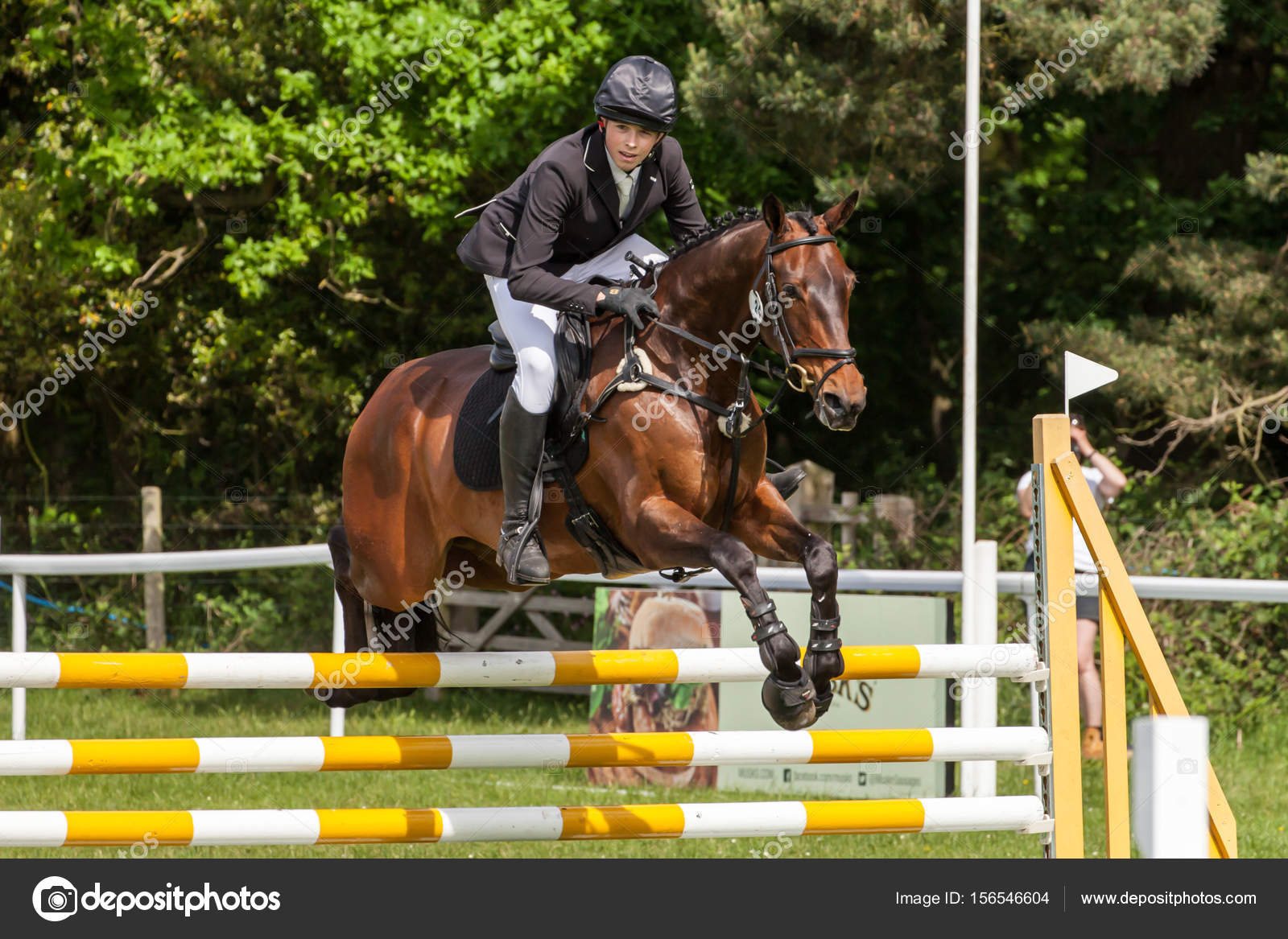 Houghton international horse trials May 2017 Stock Editorial Photo