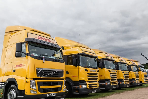 Mükemmel Dhl kamyonlara Truckfest hattı