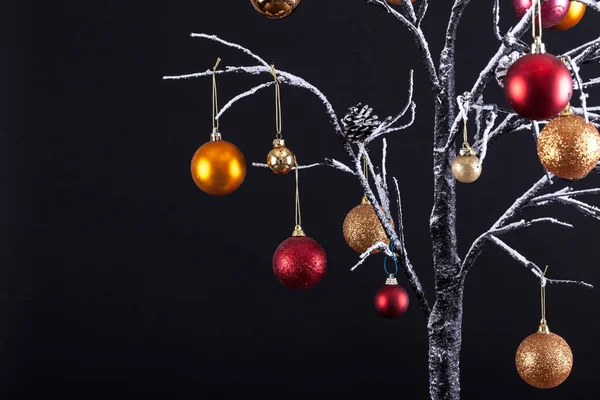 Árbol de Navidad invierno moderno — Foto de Stock