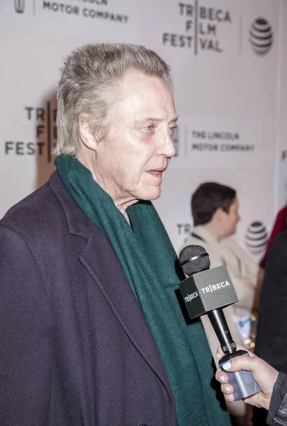 El actor Christopher Walken — Foto de Stock