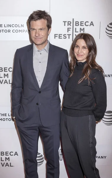 Amanda Anka, Jason Bateman — Stock fotografie