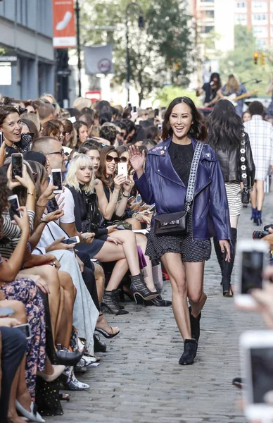 Rebecca Minkoff desfile de pista — Foto de Stock