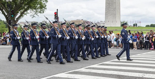 Dia comemorativo desfile — Fotografia de Stock