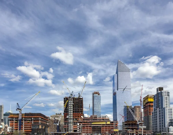 Hudson yards Construction site — Stock Photo, Image