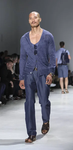 Todd Snyder Runway menunjukkan — Stok Foto