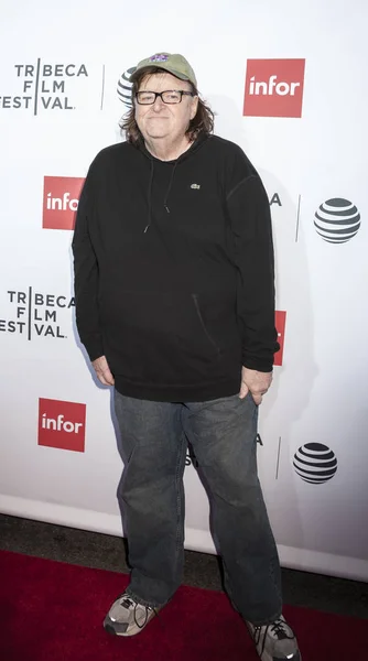 Fimmaker Michael Moore — Foto de Stock