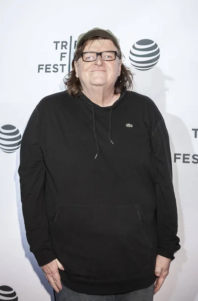 Fimmaker Michael Moore — Foto de Stock