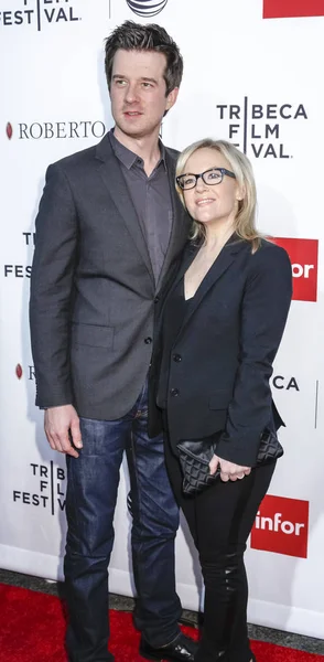 Christian Hebel, Rachael Harris — Foto de Stock