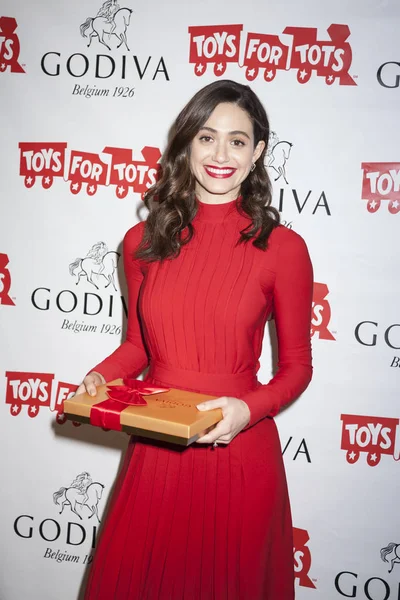 Actriz Emmy Rossum — Foto de Stock