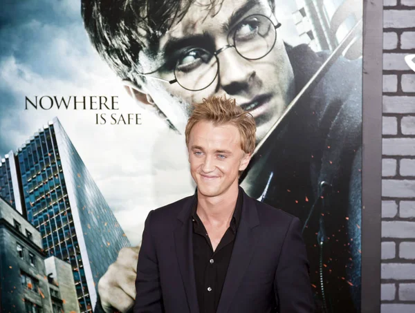 Ator Tom Felton — Fotografia de Stock